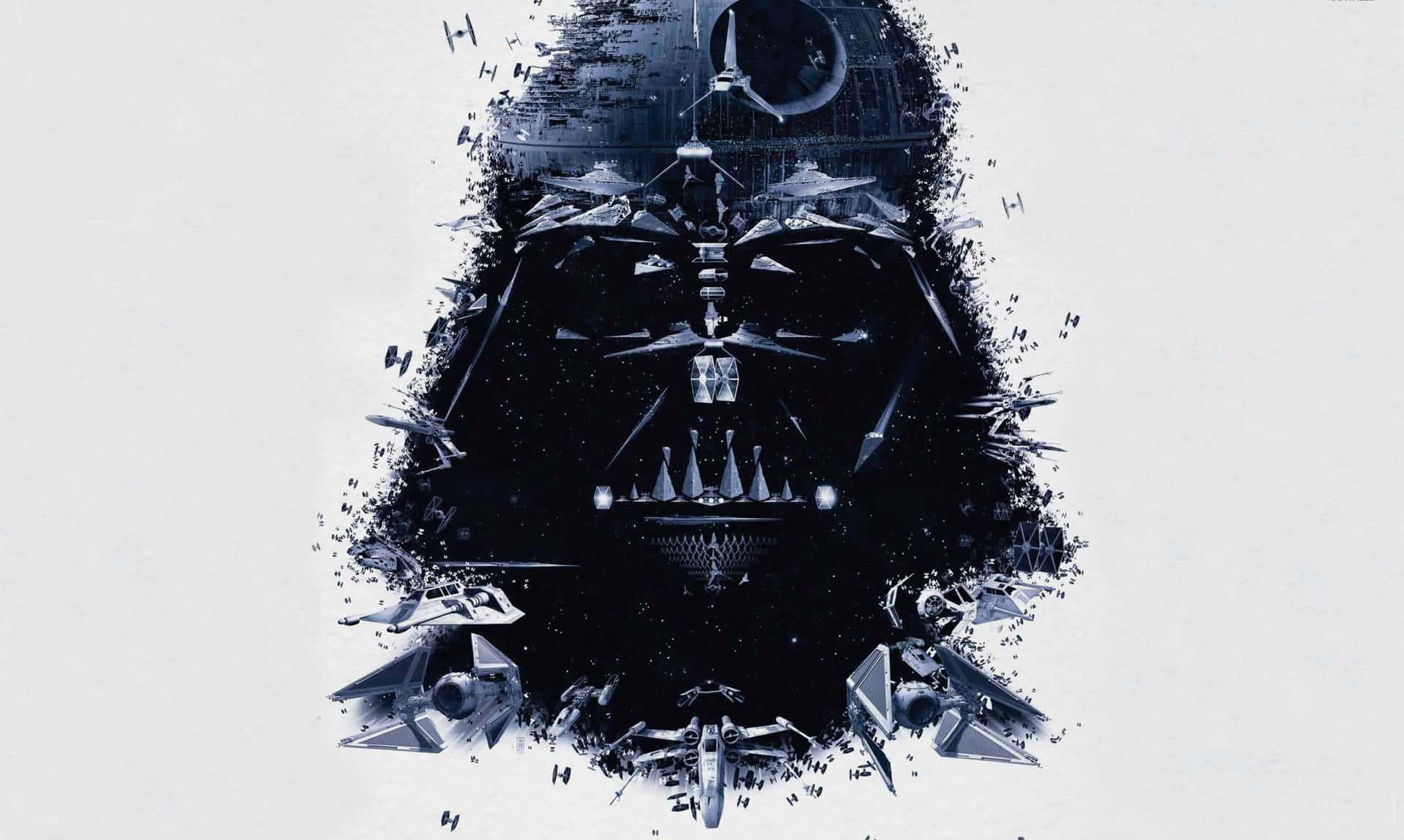 Darth Vader, commander of the Galactic Empire