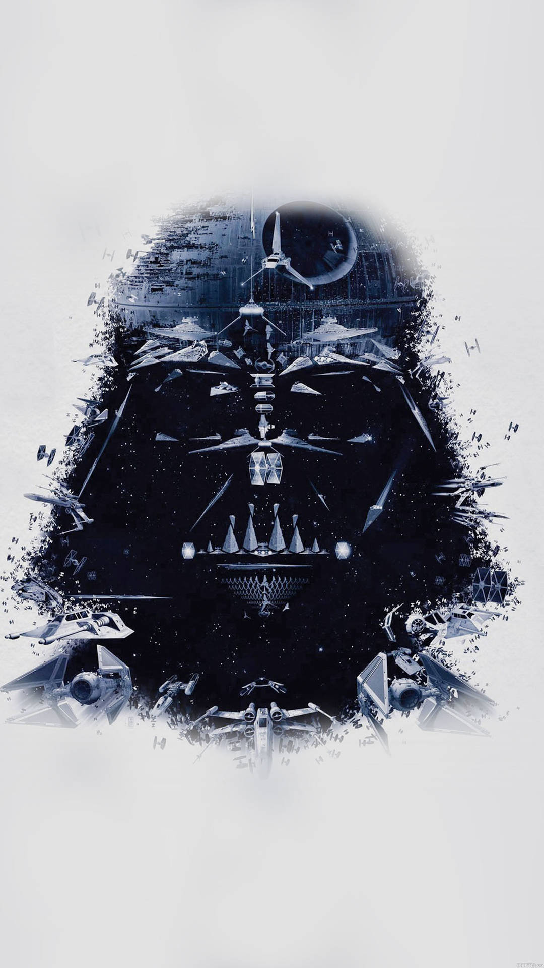 Darth Vader Death Star Star Wars Iphone 7 Wallpaper