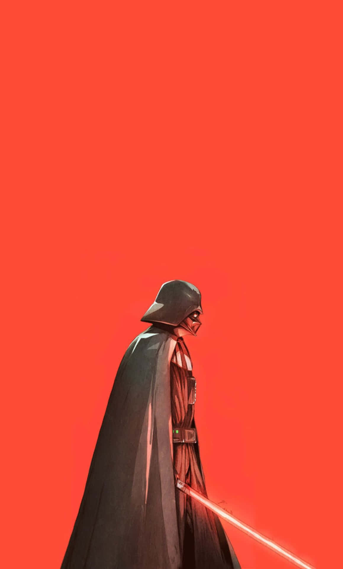 Get a Dark Side Look with the new Darth Vader iPhone Wallpaper