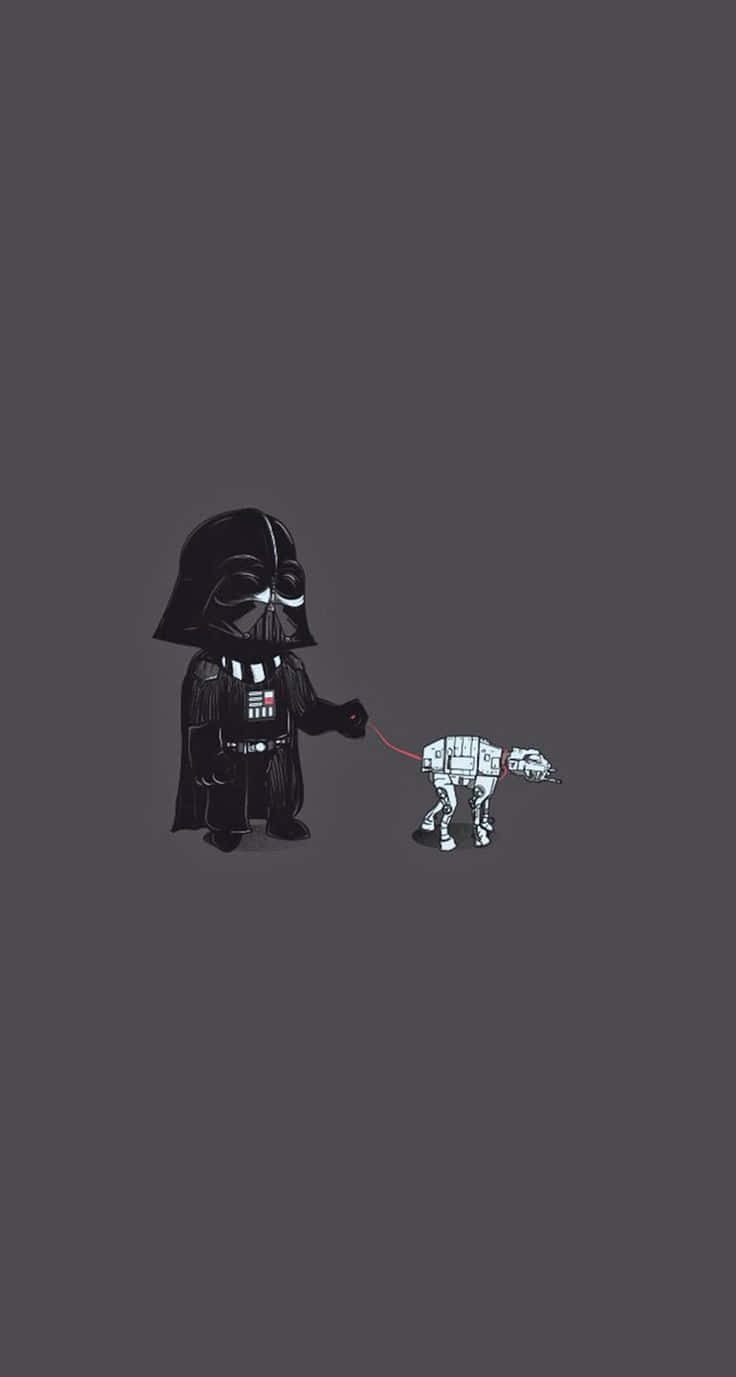Celebrate Star Wars and stay up to date with the latest technology. Wallpaper