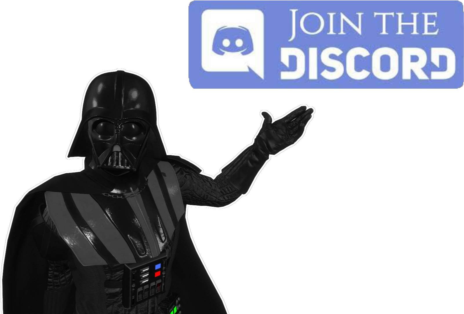 Download Darth Vader Promoting Discord | Wallpapers.com