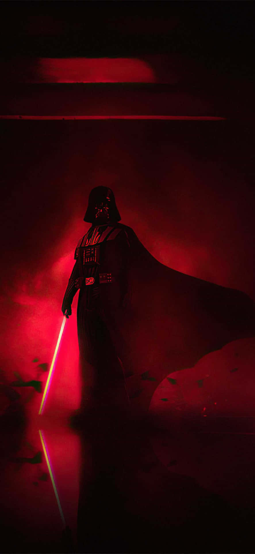Darth Vader Red Glow Wallpaper