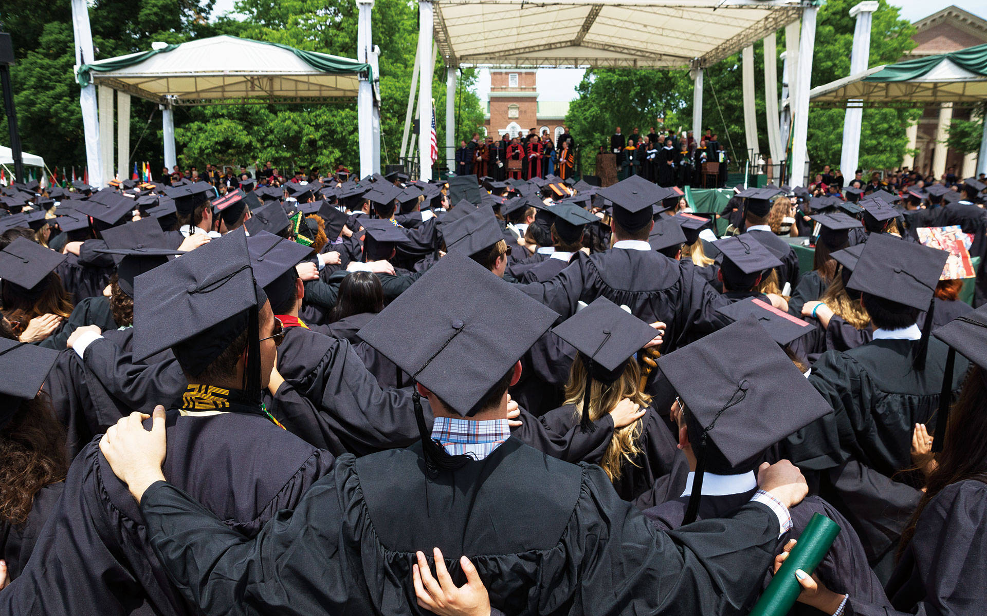 Cerimôniade Graduação Da Dartmouth College. Papel de Parede