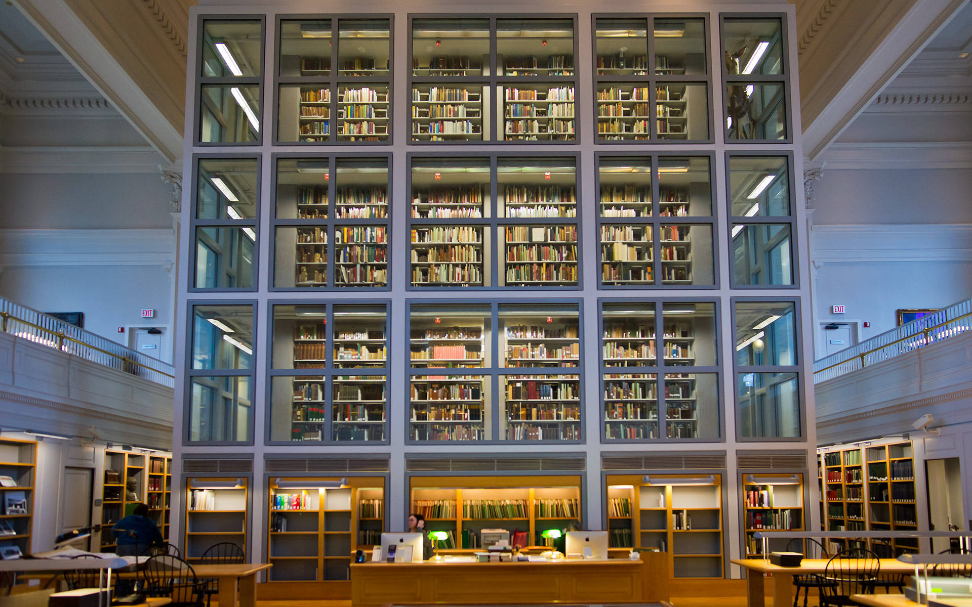 Dartmouthcolleges Bibliotek. Wallpaper