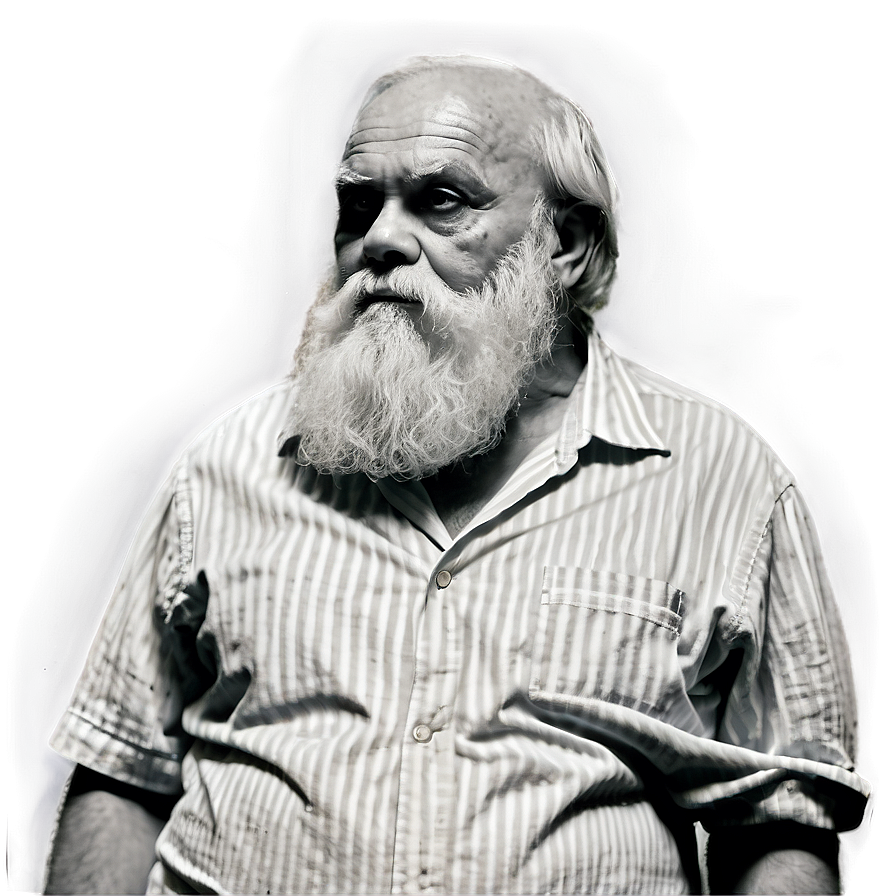 Darwin At Work Study Png Brp77 PNG