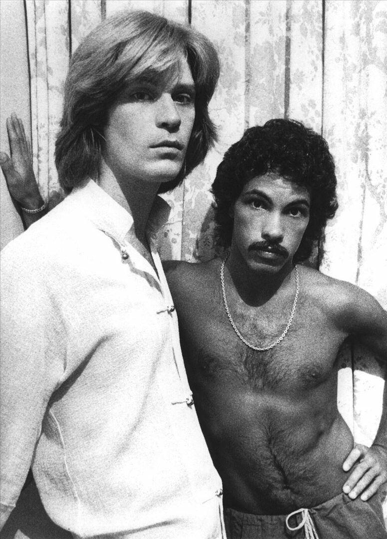 Daryl Hall And John Oates American Pop Duo Black And White Picture