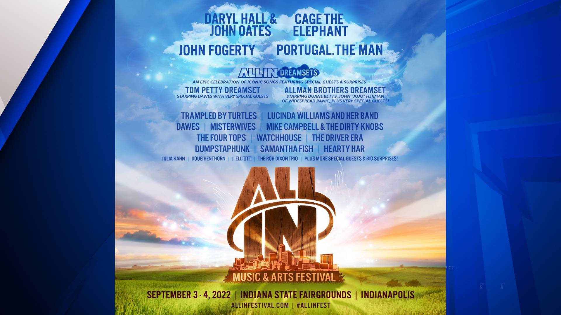 Daryl Hall John Oates All In Music Festival Wallpaper
