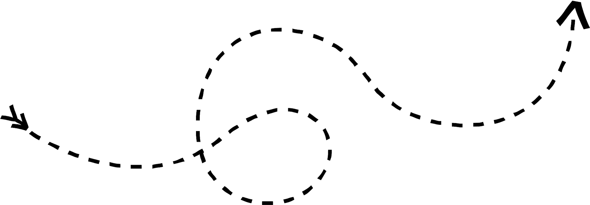 Dashed Line Tumblr Arrow PNG