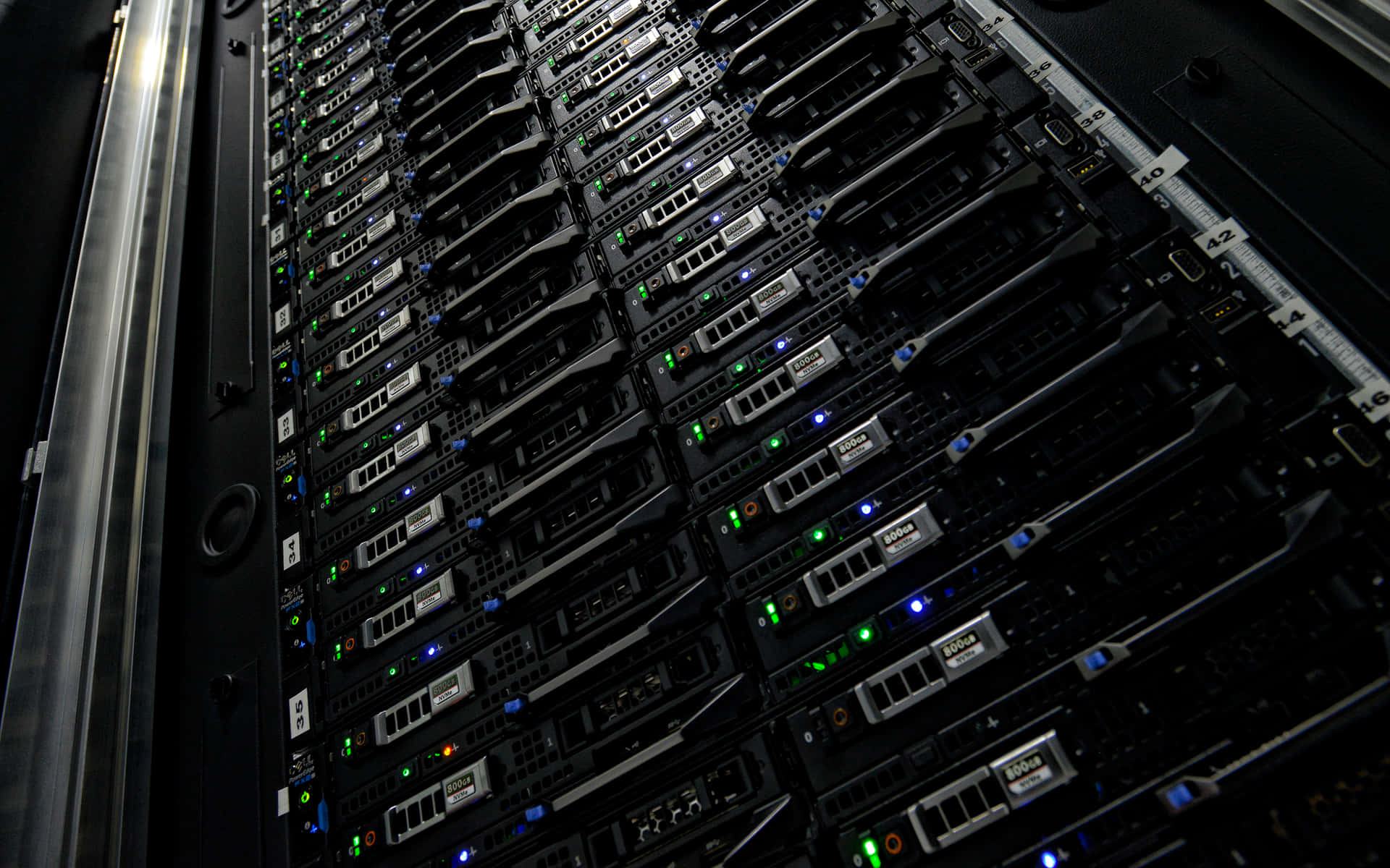 A Row Of Servers