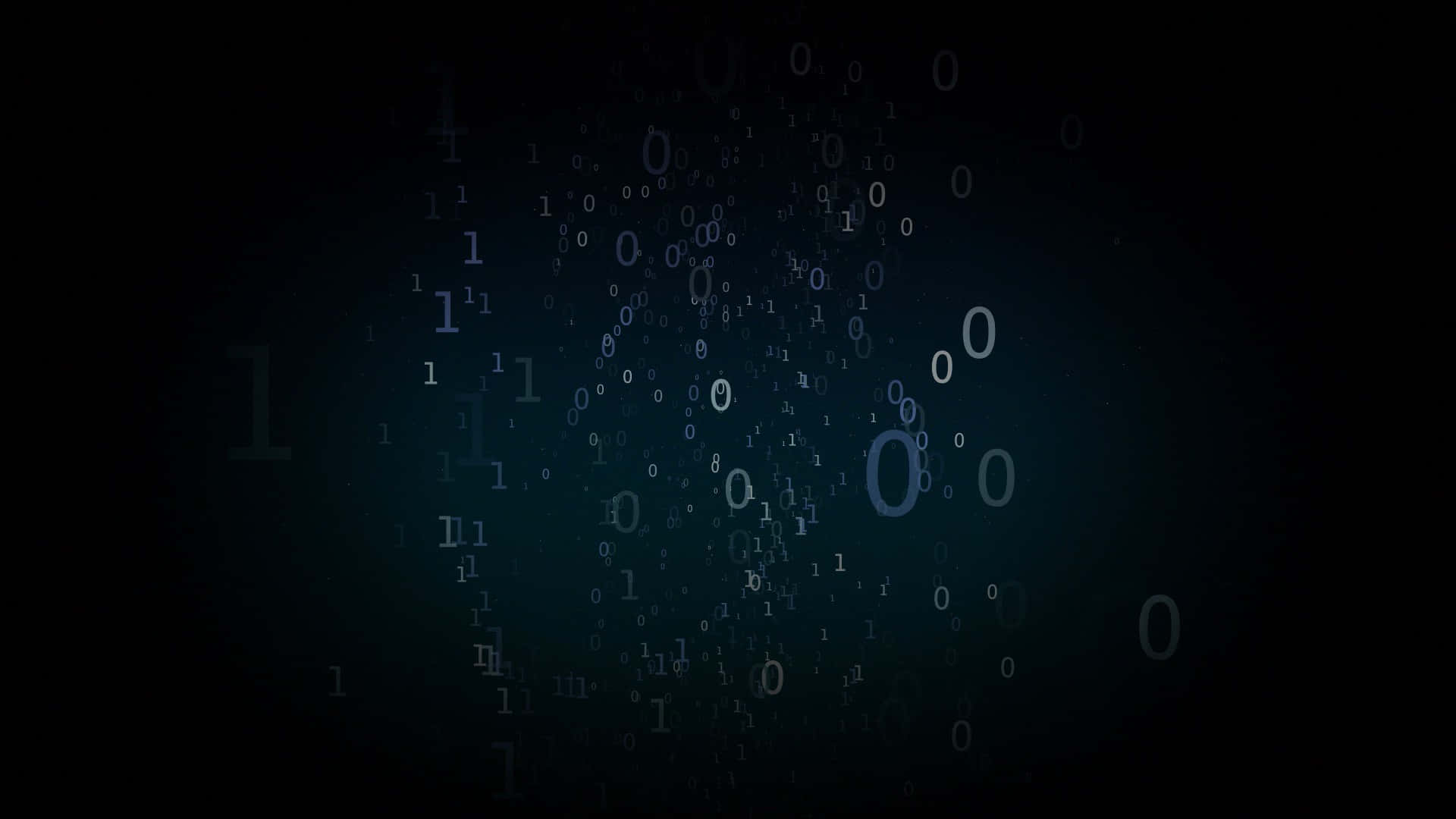 Binary Code Background - Stock Video Footage