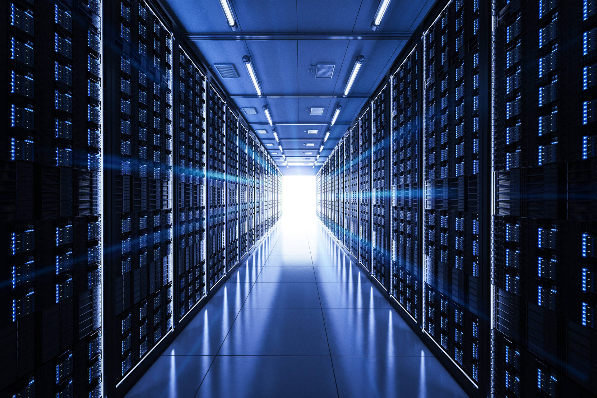 Data Center Server Room Wallpaper