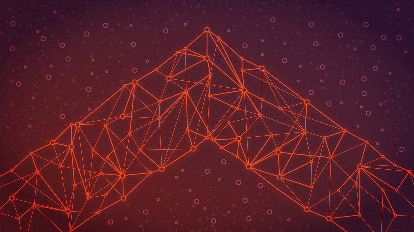 Data Symmetrical Connected Lines Background