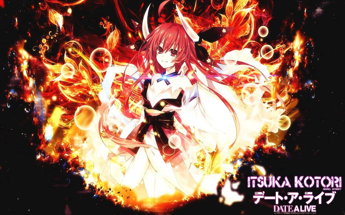 Follow the adventures of Shido Itsuka, the sole individual capable of sealing the mysterious Spirit power Wallpaper