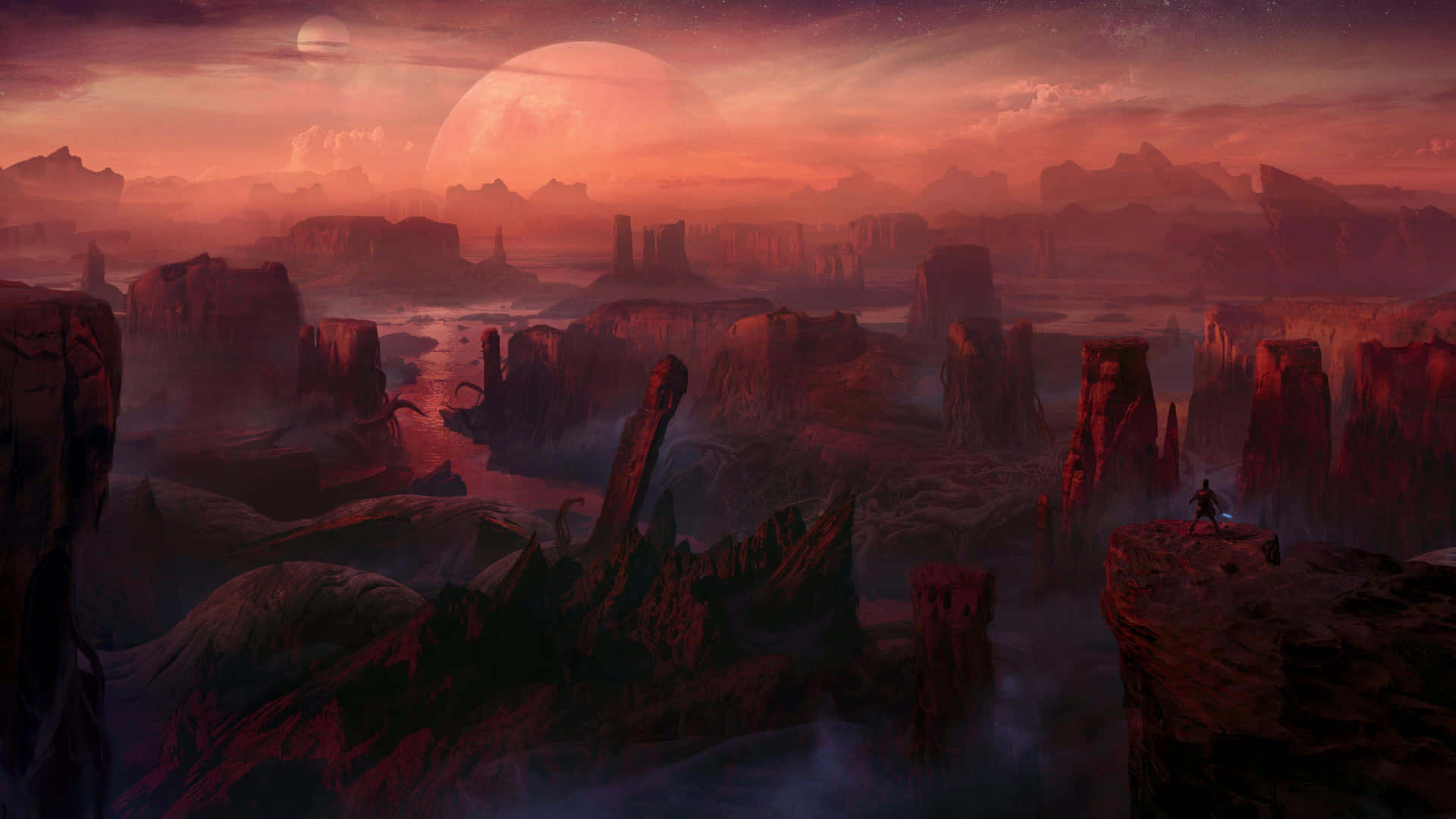 Dathomir - The Enigmatic and Mystical Planet Wallpaper