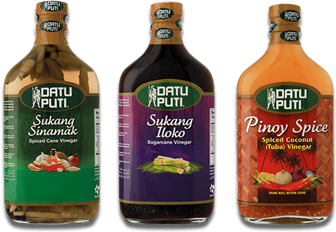 Datu Puti Vinegar Varieties PNG