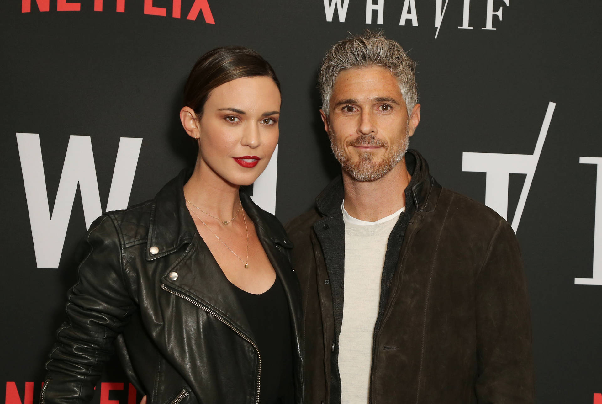 Dave And Odette Annable At Movie Event Wallpaper