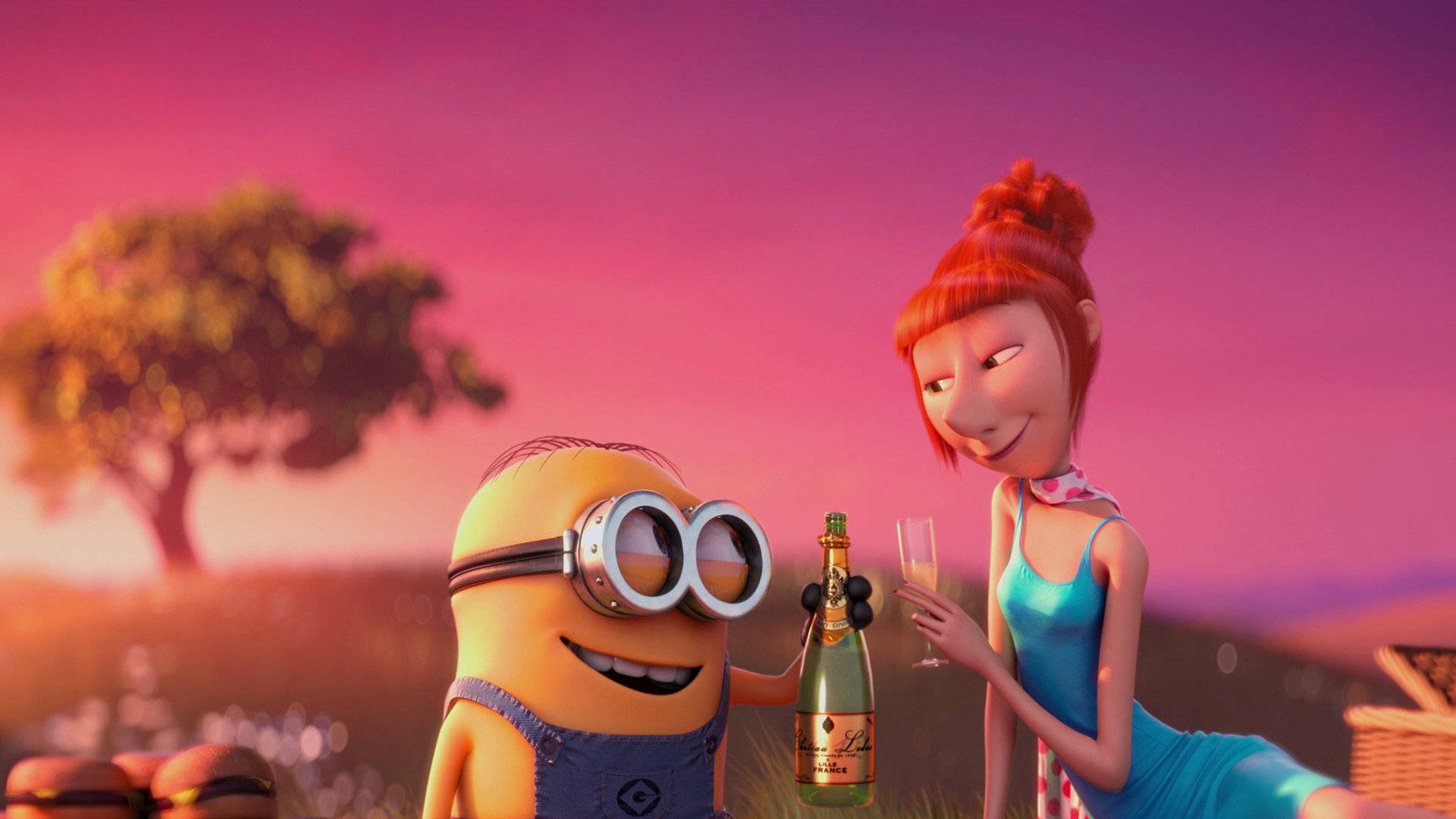 Dave Lucy Date Despicable Me 2 Wallpaper