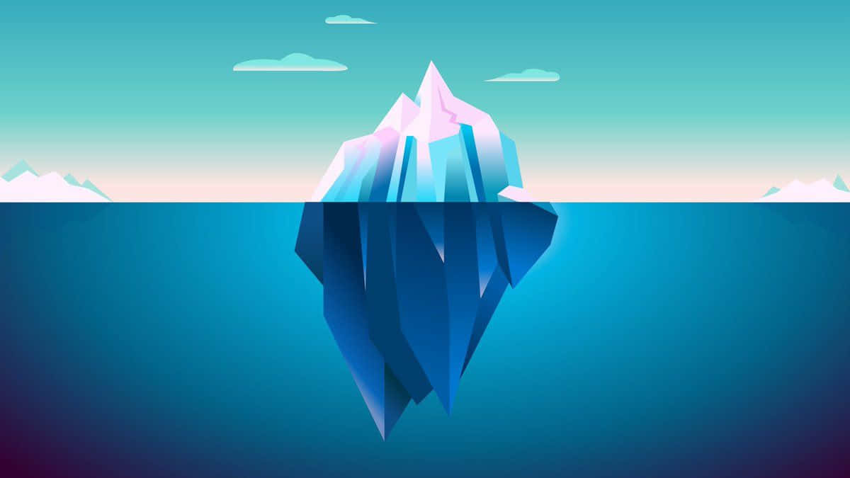 Dave2d Iceberg Vector Wallpaper