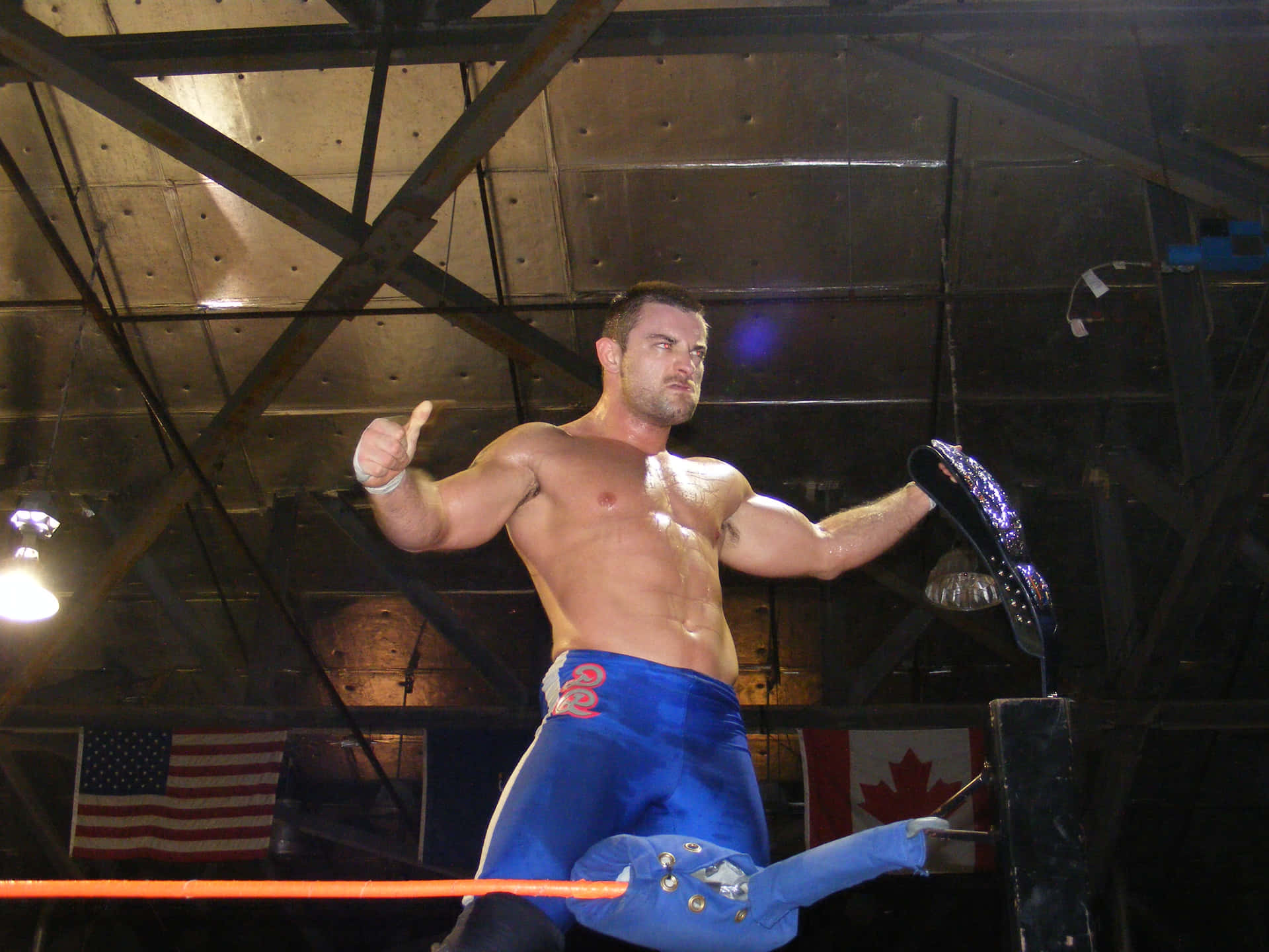 Davey Richards Champion of the 2CW 2010 Event Wallpaper