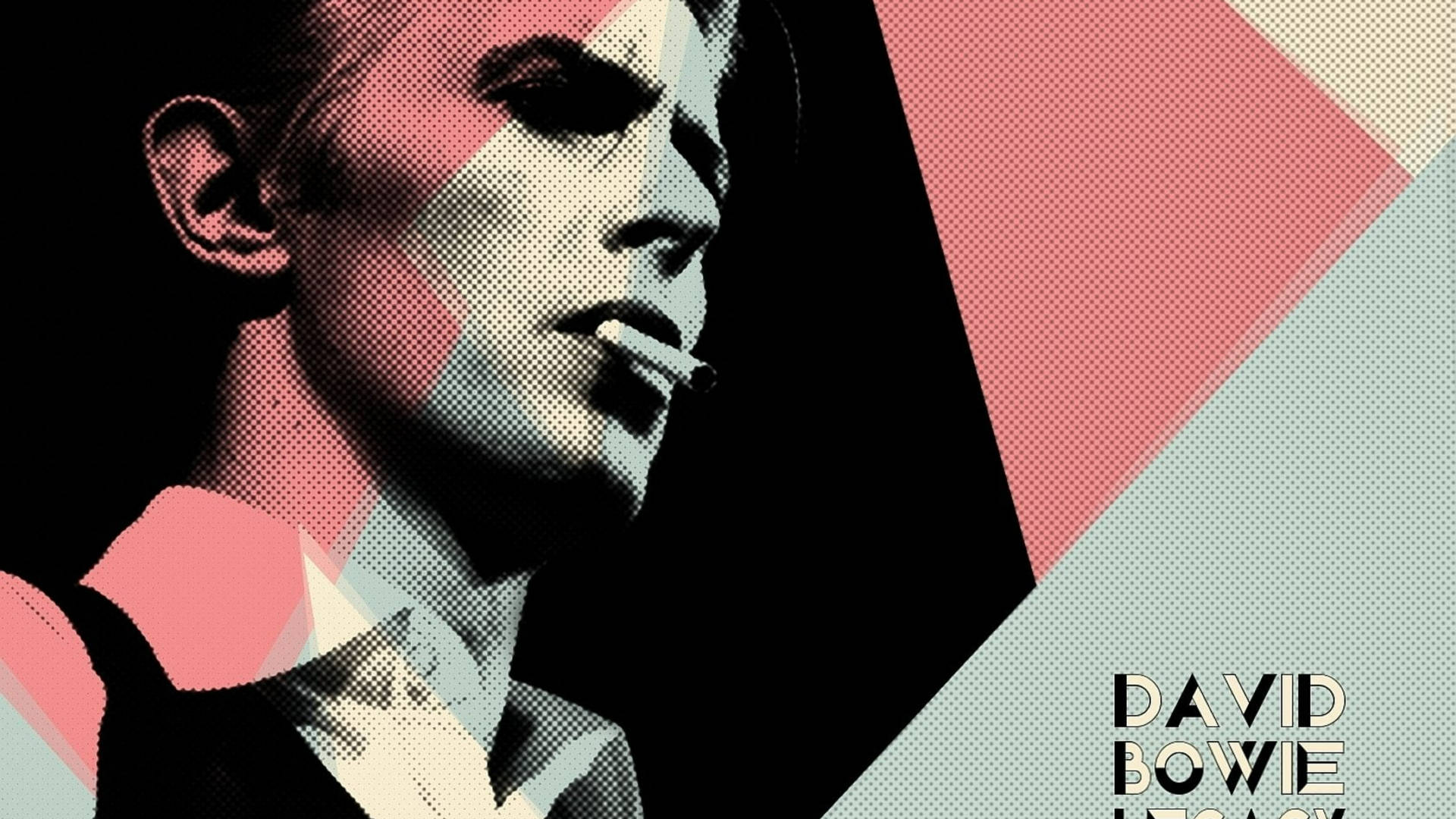David Bowie Abstract Digital Art