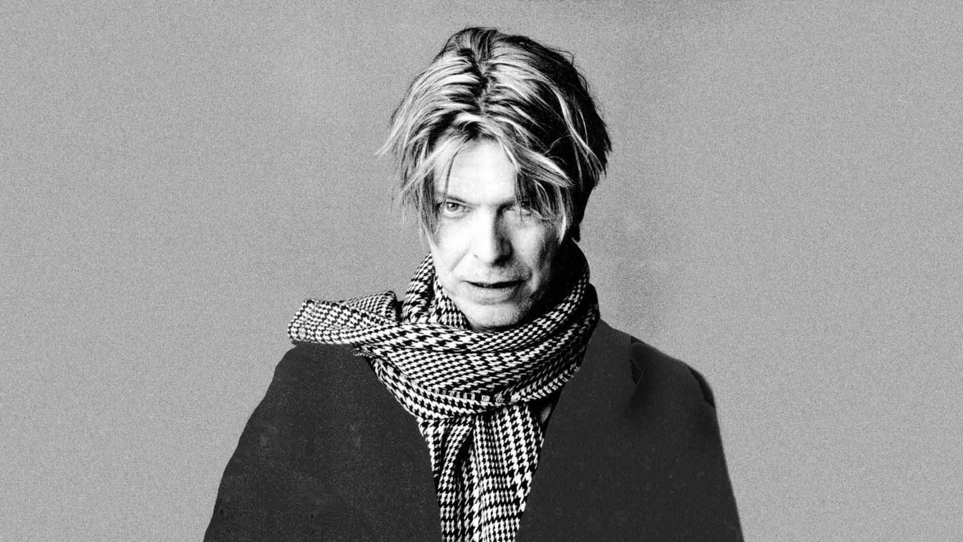 David Bowie Black And White Background