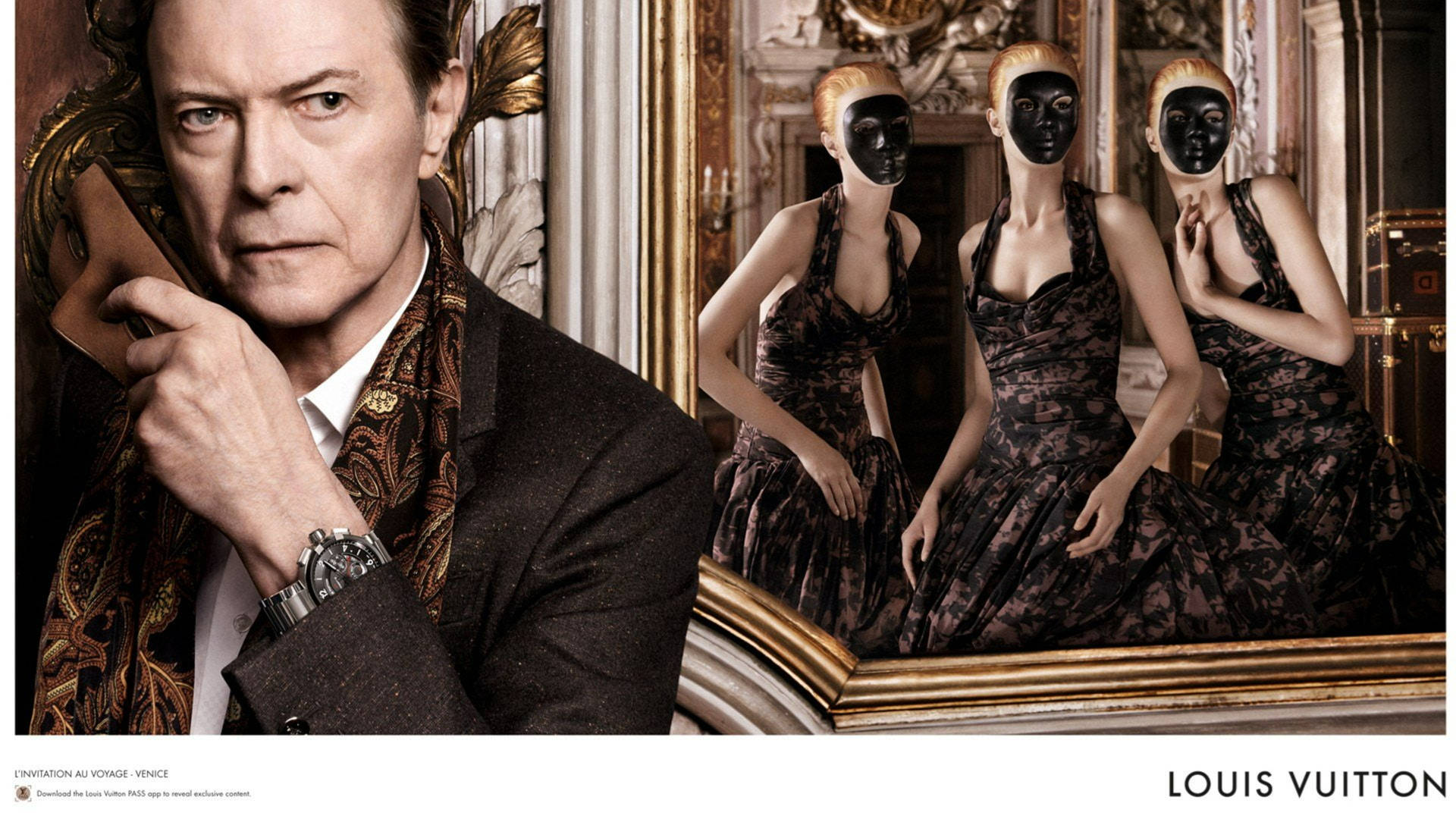 David Bowie For Louis Vuitton Background