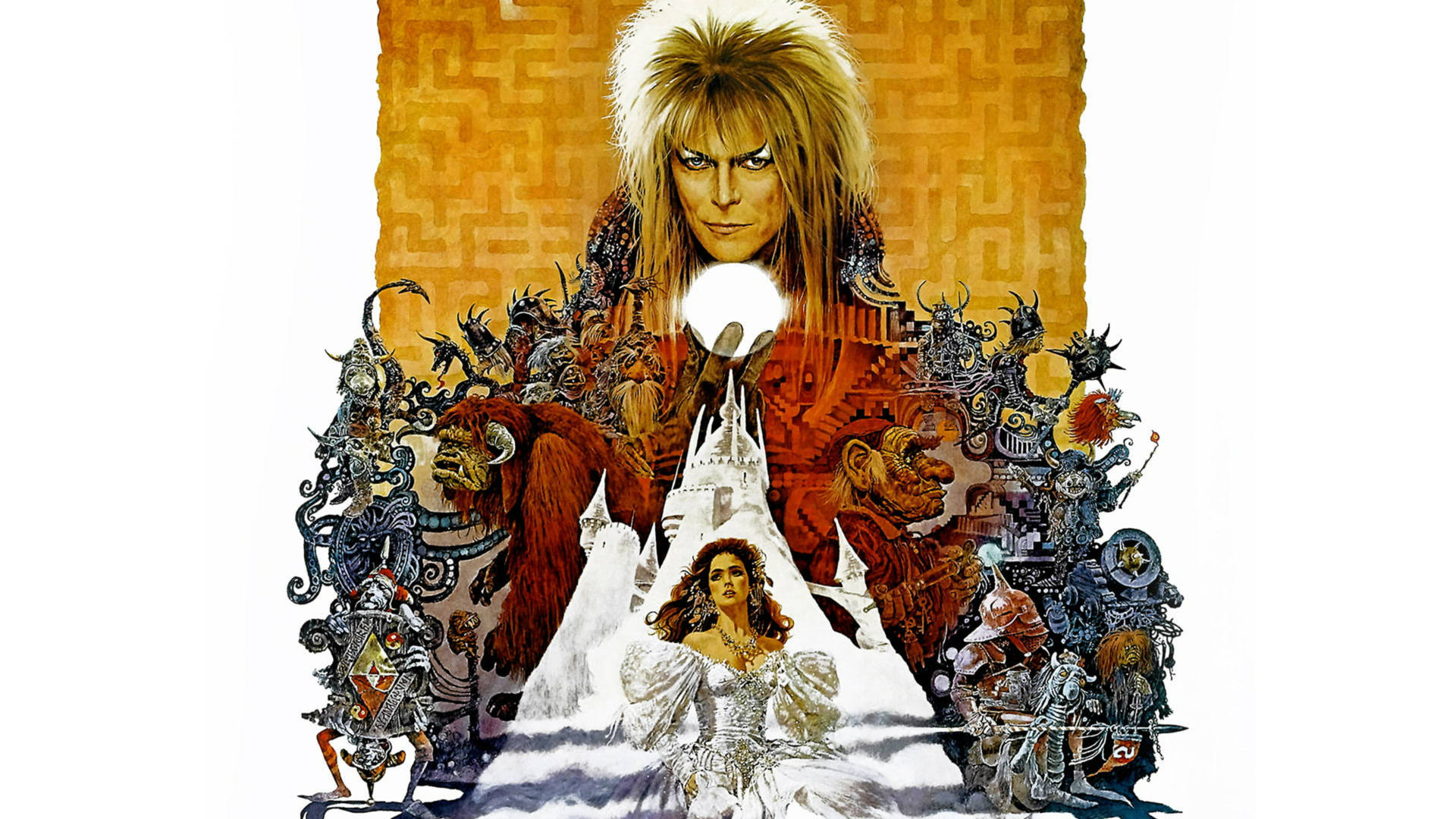 David Bowie Labyrinth Movie Background