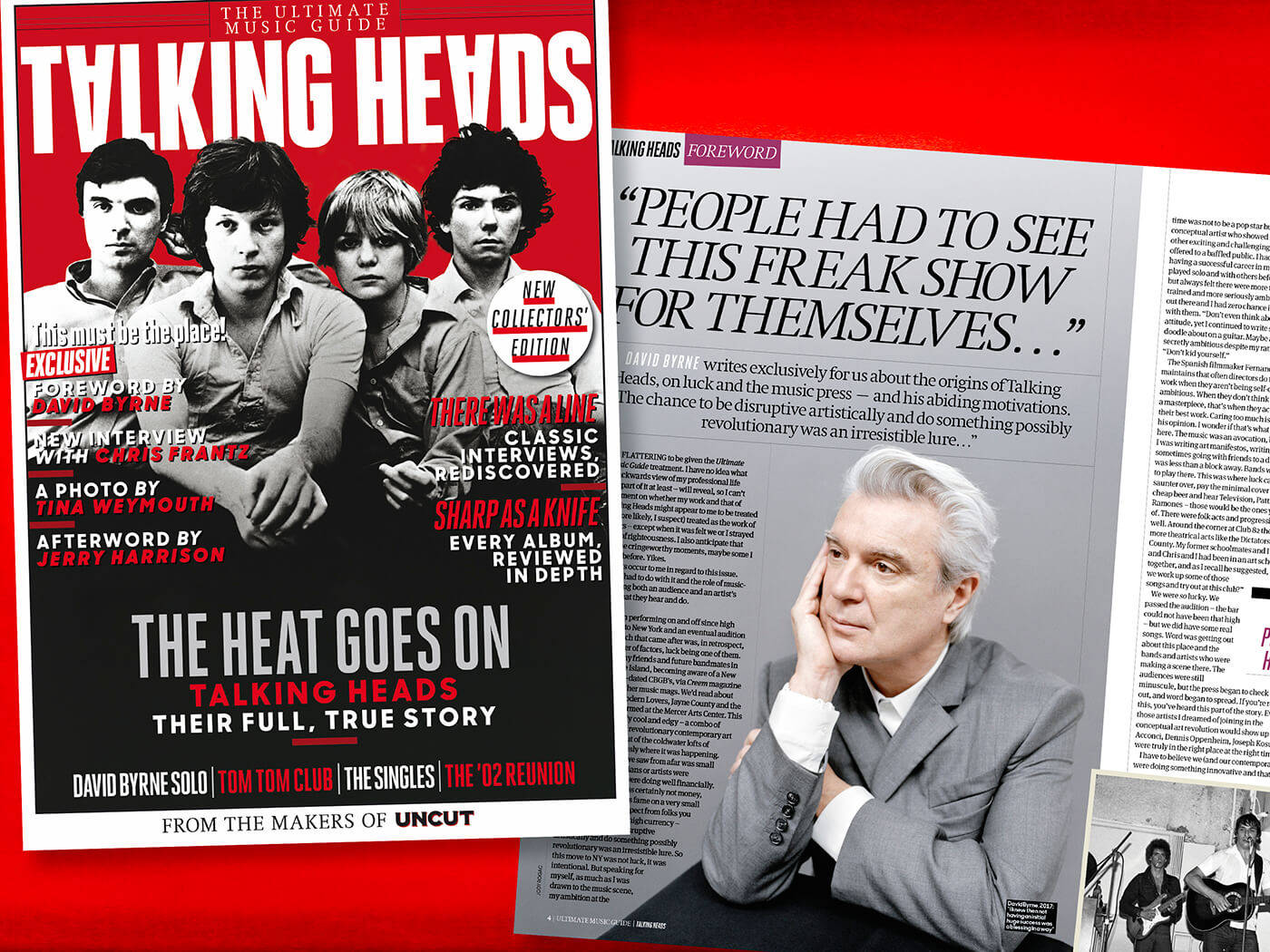 David Byrne Talking Heads Concert Poster Wallpaper