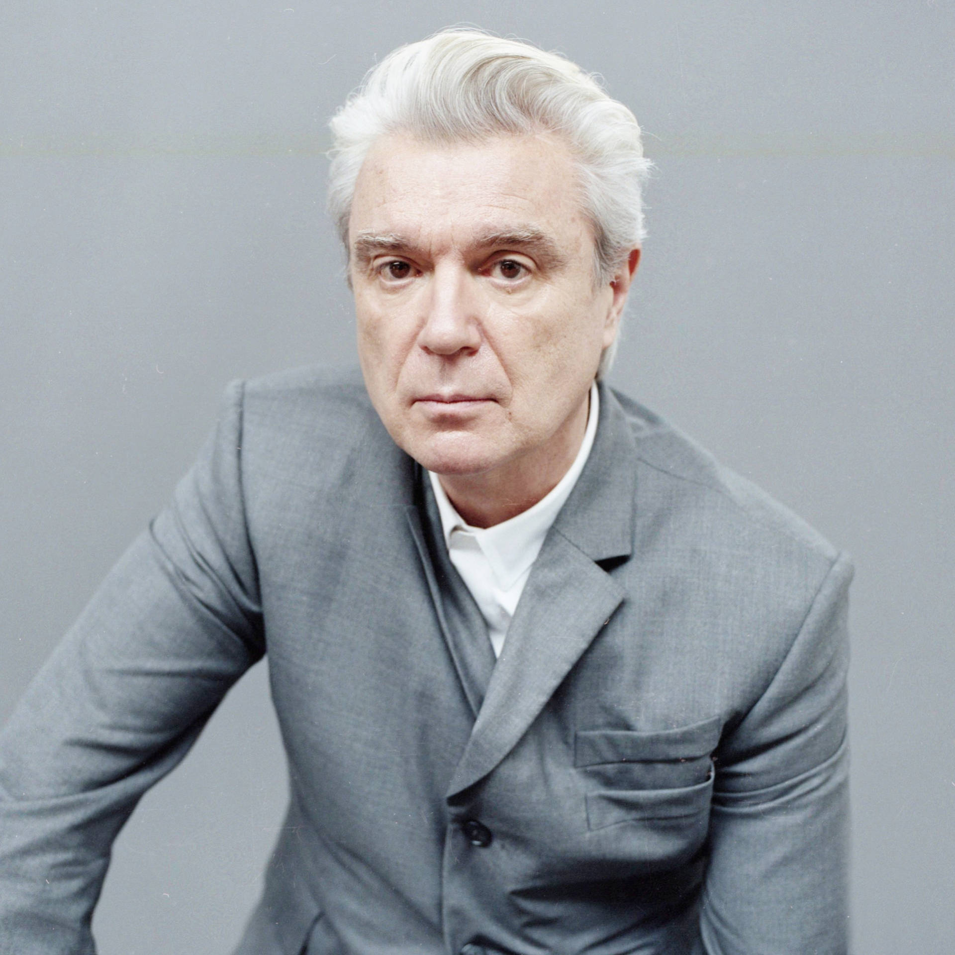 David Byrne Talking Heads Profile Photography Wallpaper