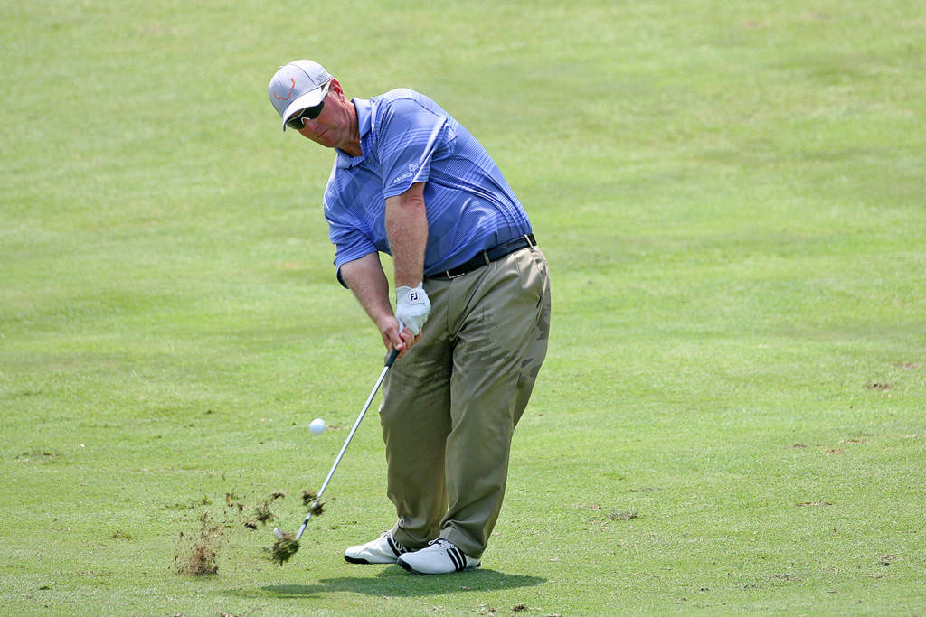 David Duval In Action On The Green Wallpaper