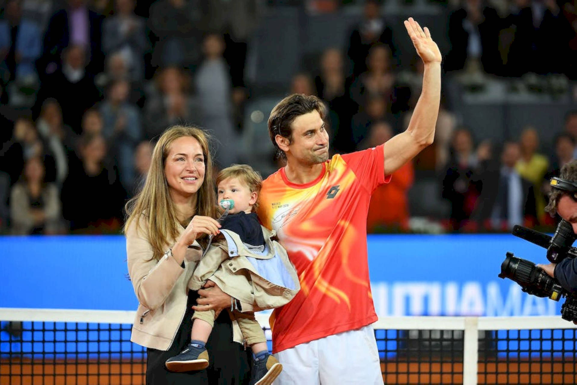David Ferrer Wife And Child Wallpaper