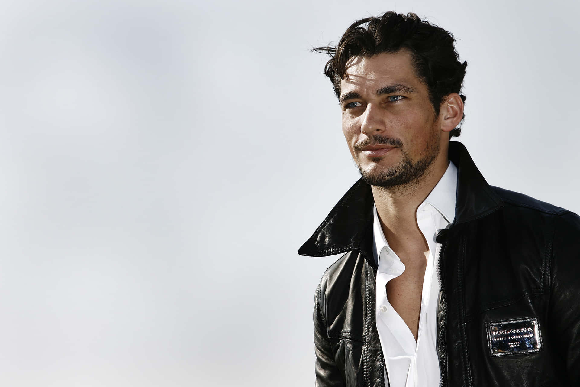 David Gandy Striking A Pose With His Signature Style Wallpaper