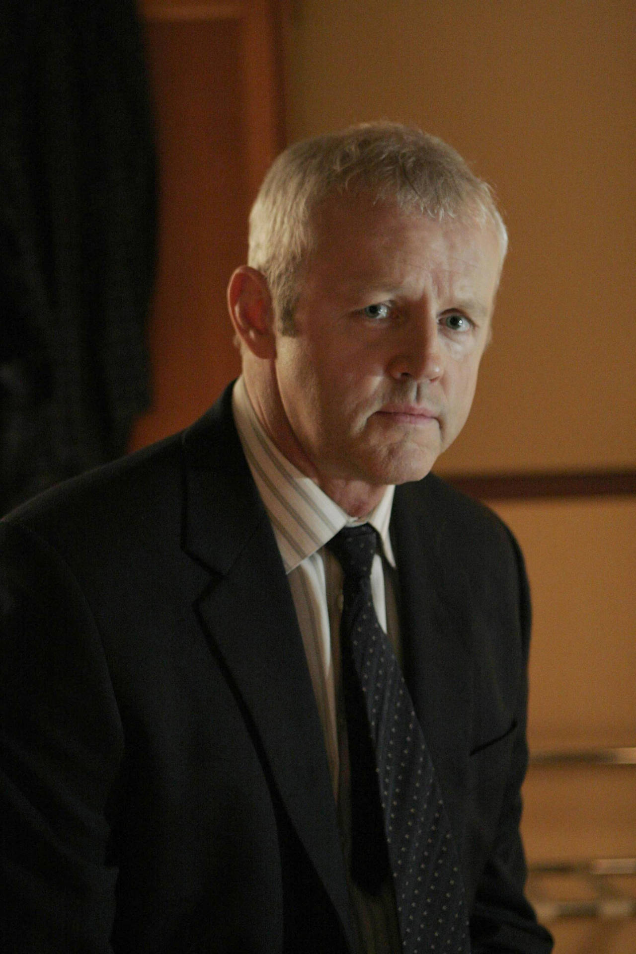 David Morse In A Black Suit And Tie Wallpaper