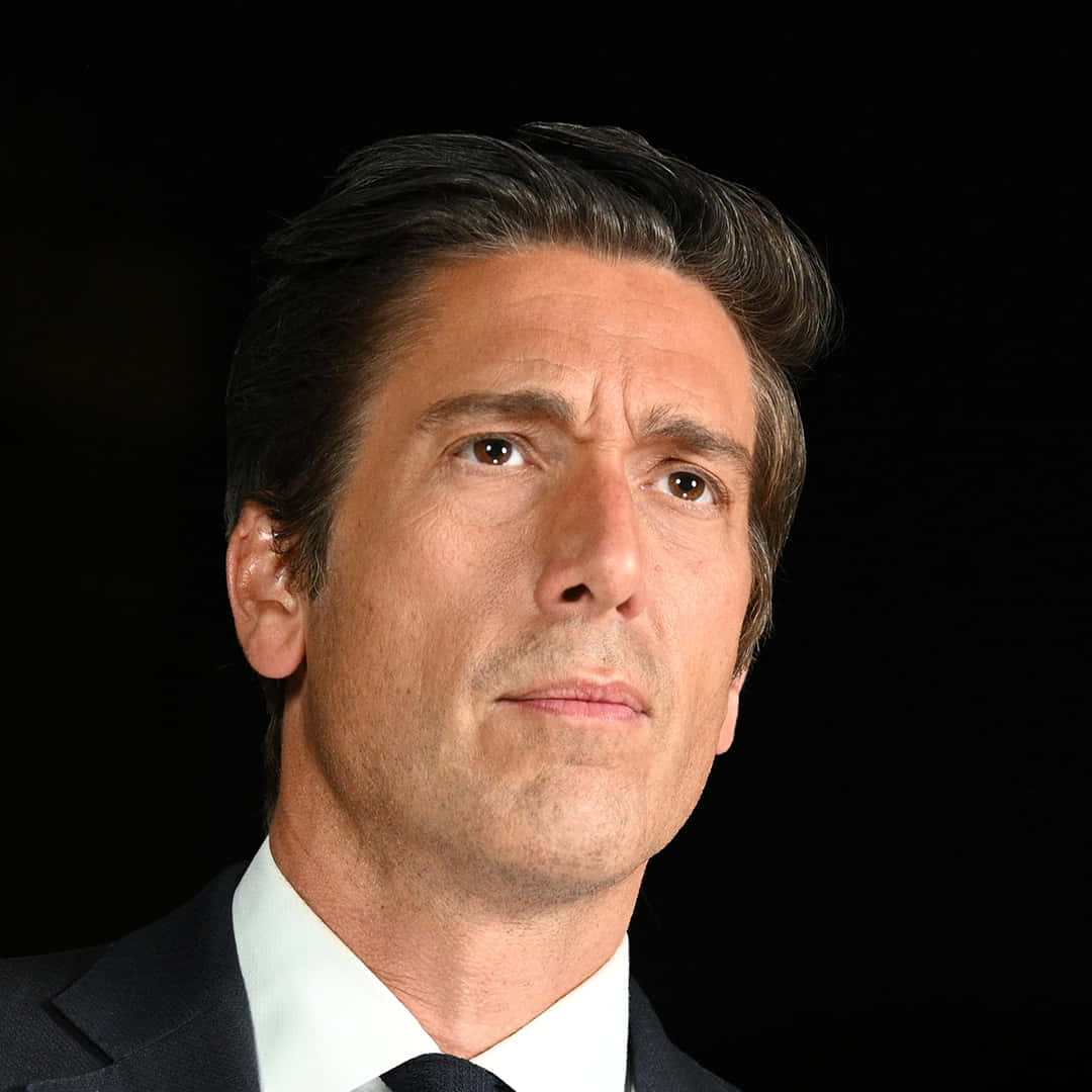 David Muir Staring In The Distance Wallpaper
