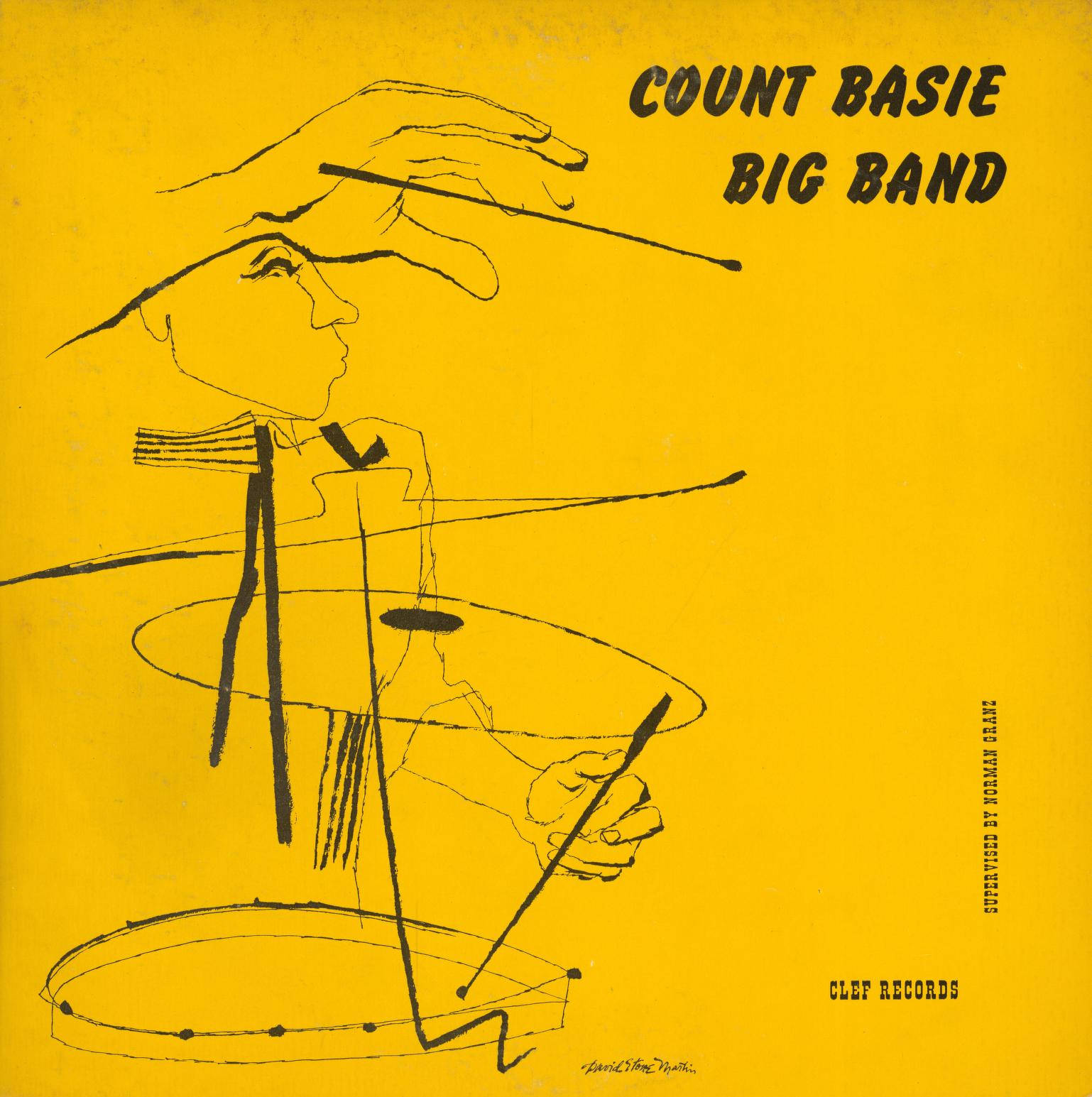David Stone Martin Count Basie Big Band Papel de Parede