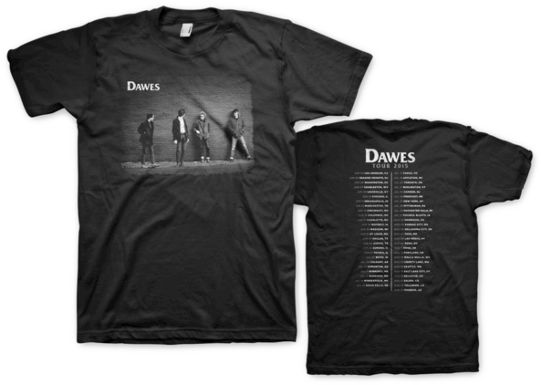 Dawes Band Tour Tshirt2015 PNG