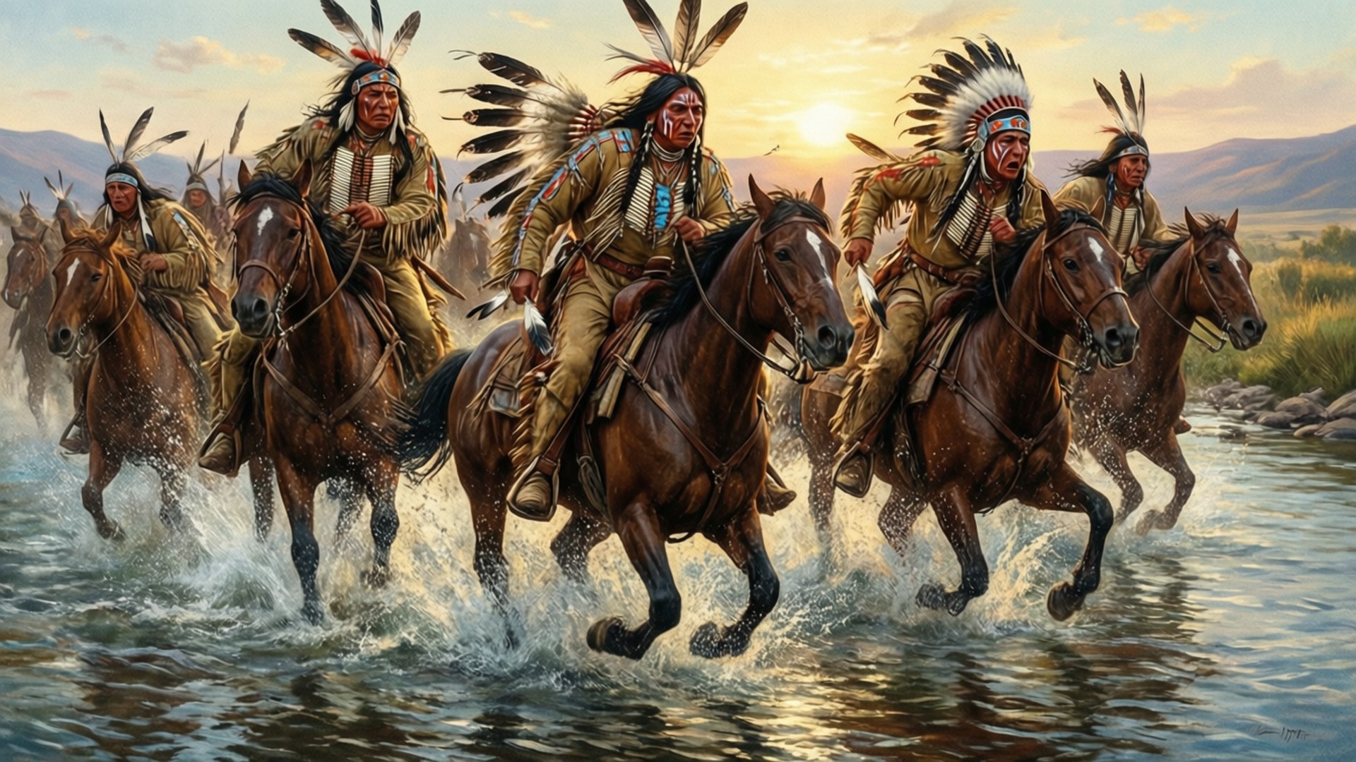 Dawn Charge Wallpaper