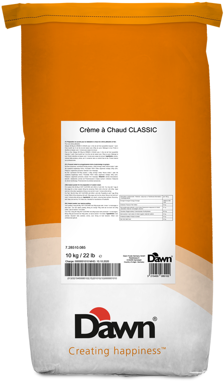 Dawn Classic Cremea Chaud Packaging PNG