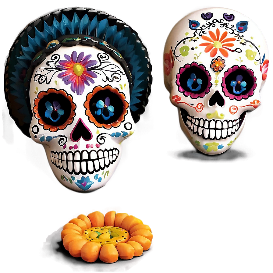 Day Of The Dead Family Gatherings Png 06112024 PNG