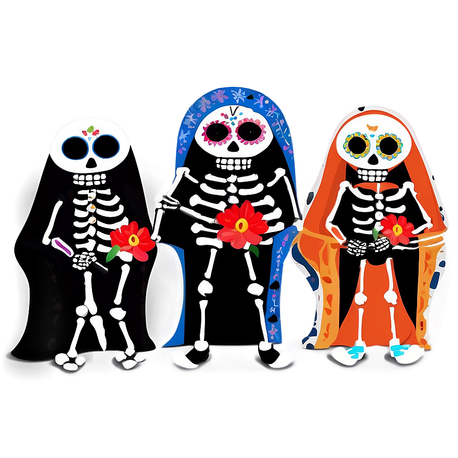 Day Of The Dead Family Gatherings Png 18 PNG