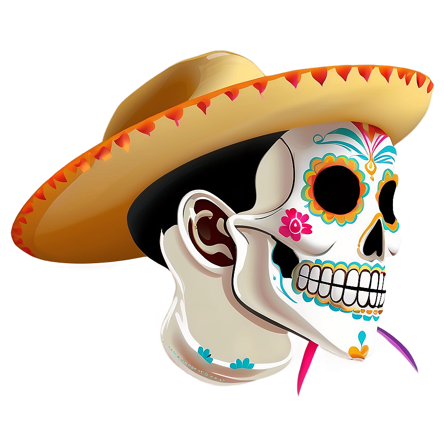 Day Of The Dead Mariachi Png Cck87 PNG