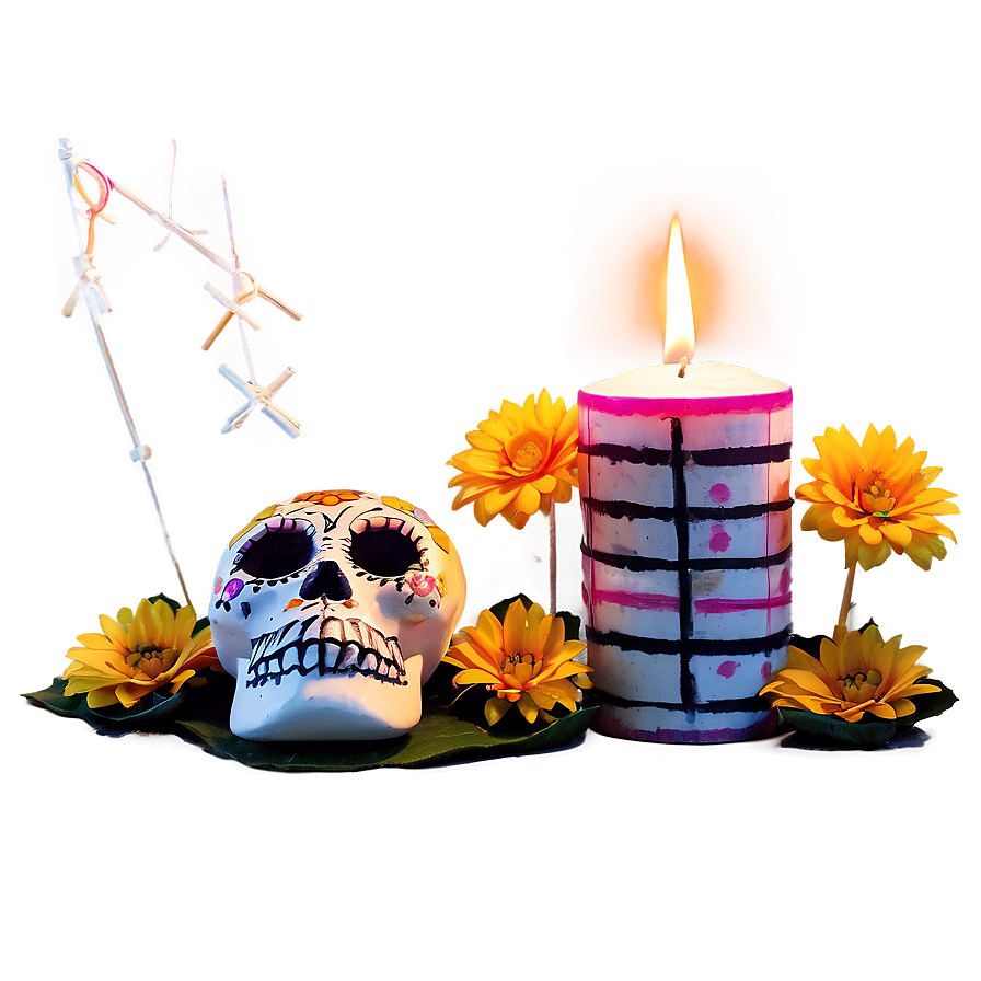 Day Of The Dead Ofrendas Png Cnn55 PNG