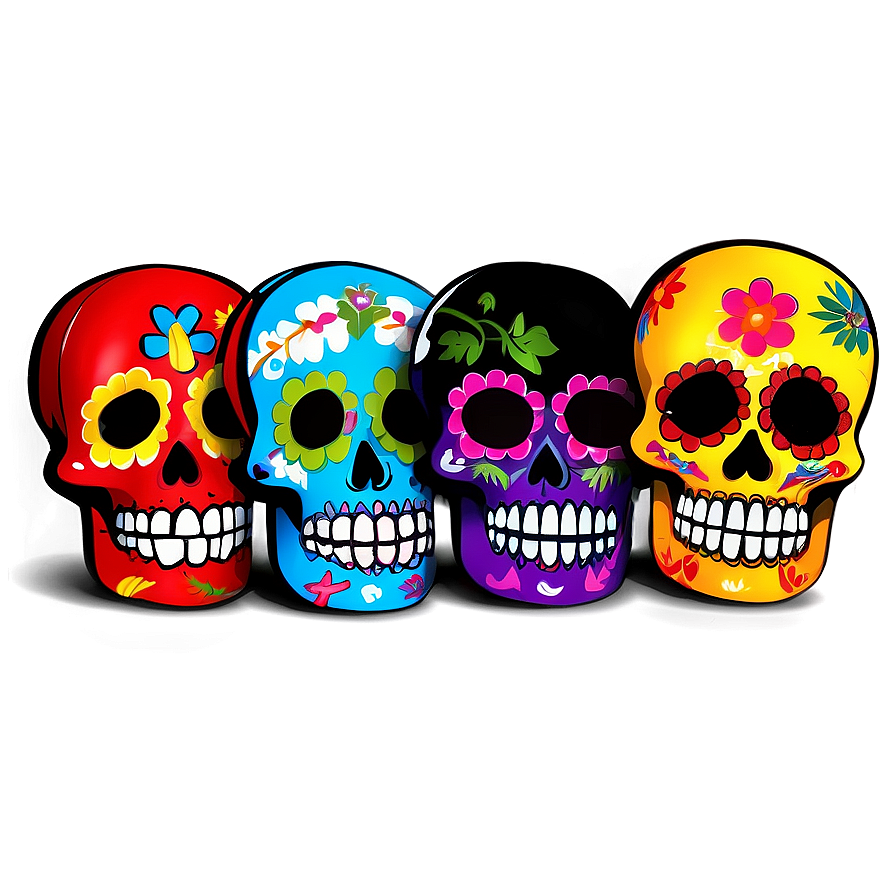 Day Of The Dead Parade Png 1 PNG