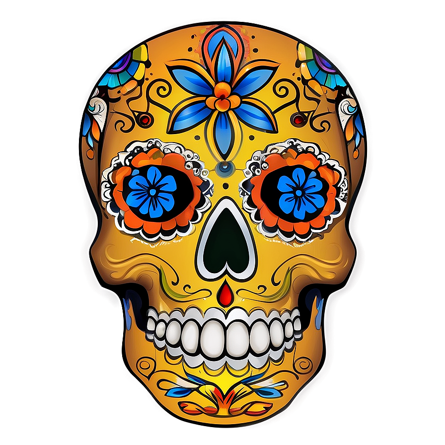 Day Of The Dead Tattoo Designs Png 06112024 PNG