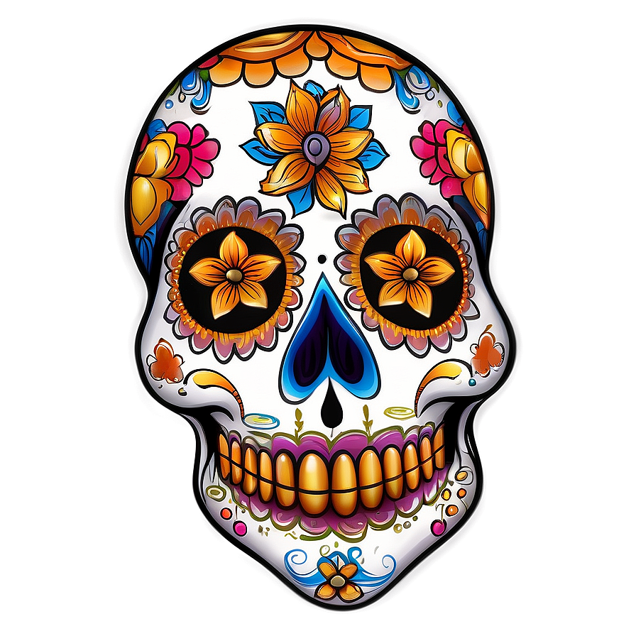 Day Of The Dead Tattoo Designs Png 57 PNG