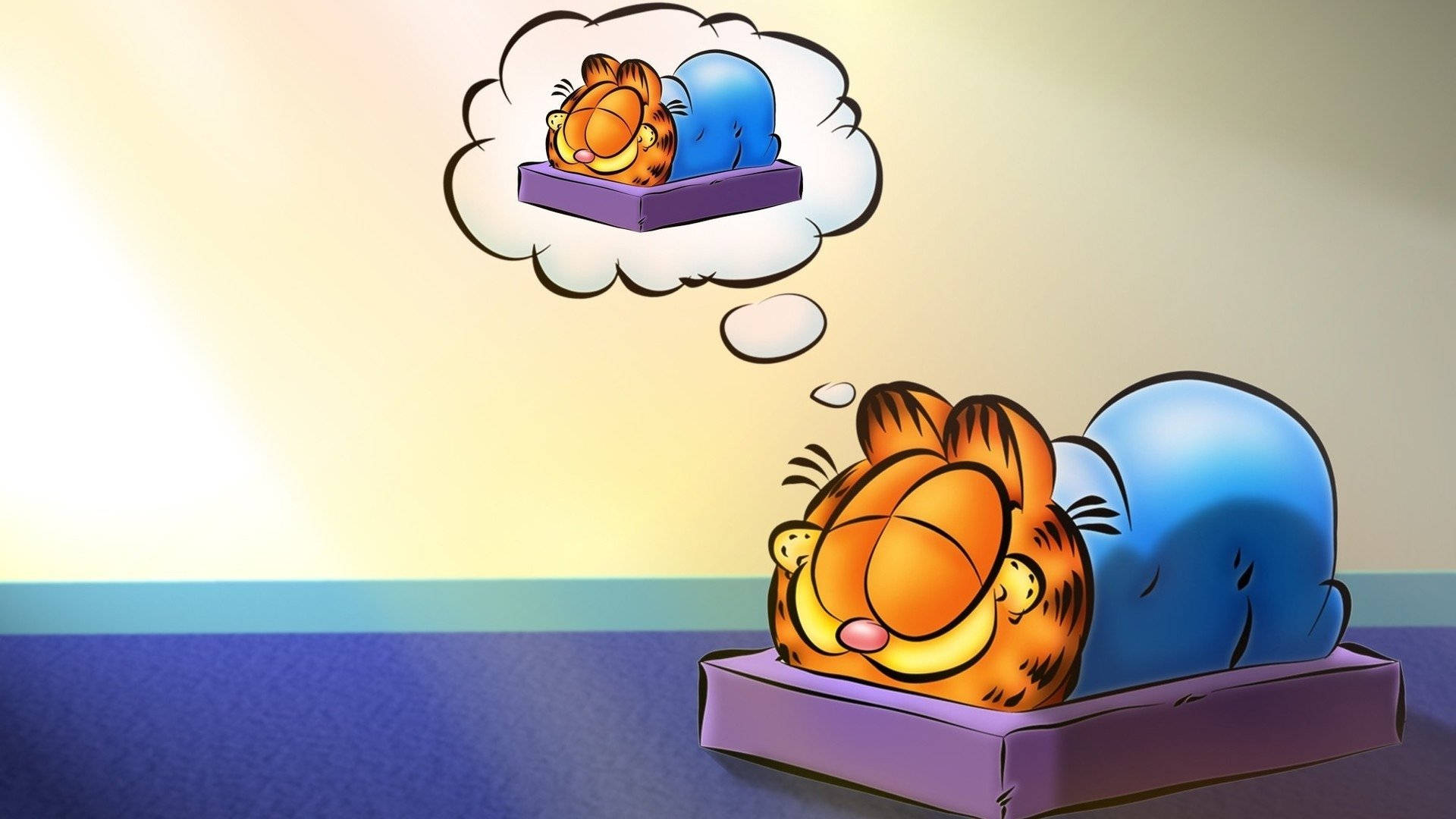 Daydream With Cat Garfield Wallpaper