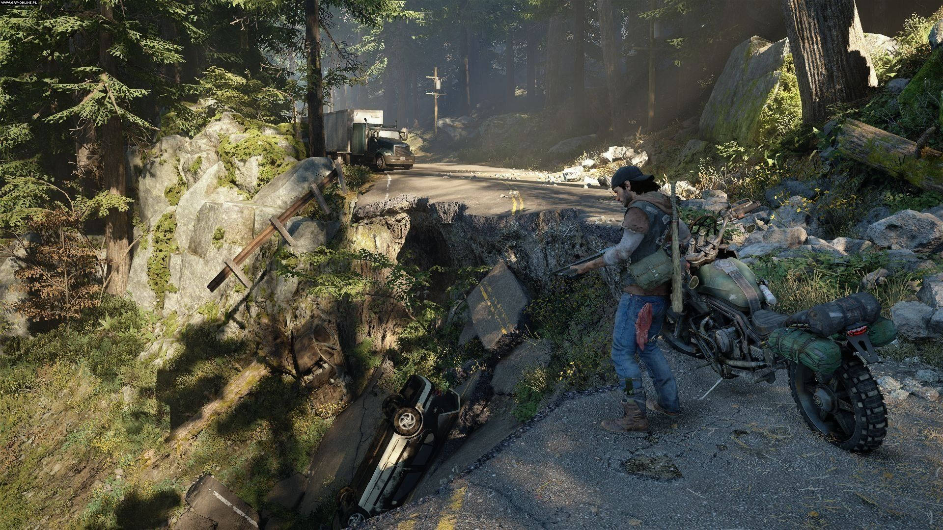 Days Gone Collapse Road