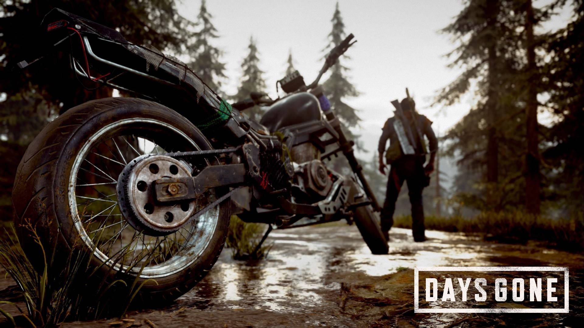 Days Gone Deacon And Motorcycle