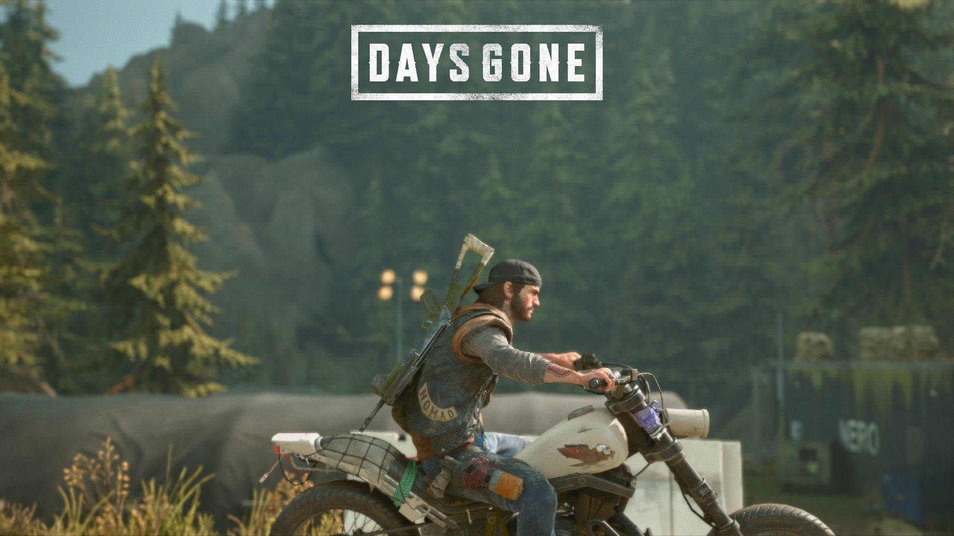 Days Gone Deacon Riding Motorcycle