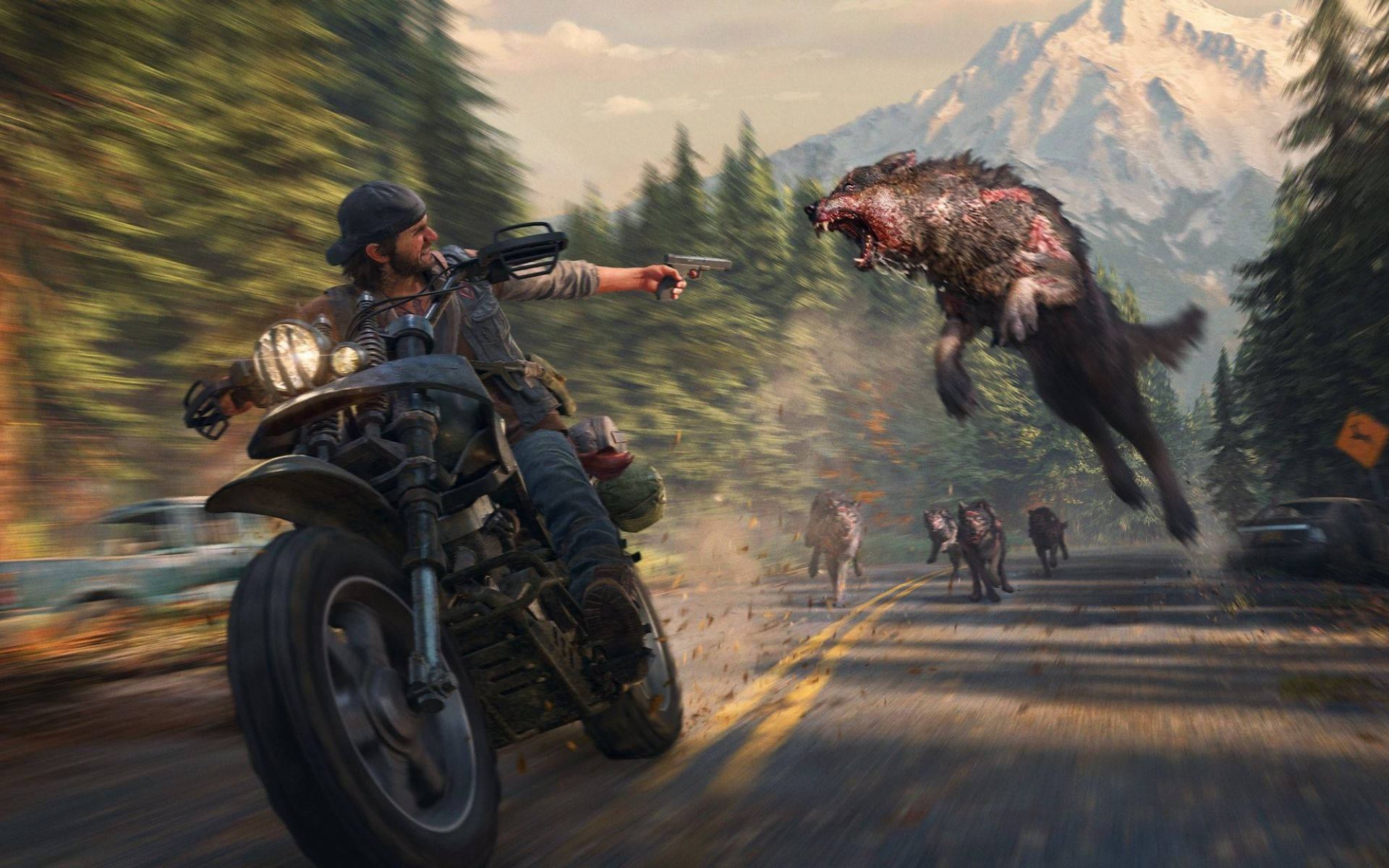 Days Gone Zombie Wolves Attack